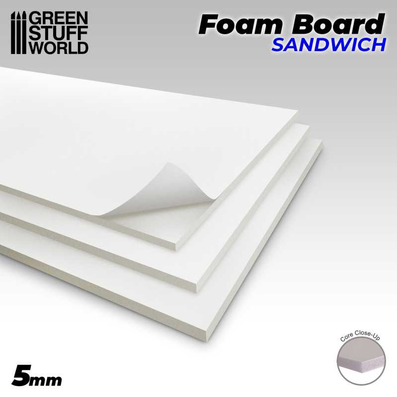 GREEN STUFF WORLD Foamboard 5 mm