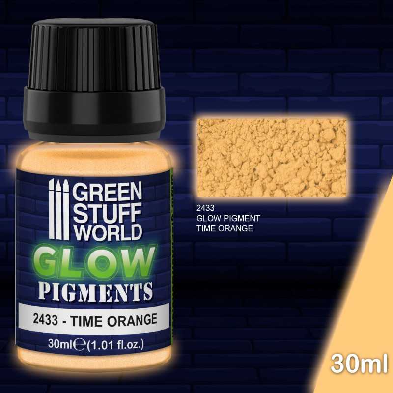 GREEN STUFF WORLD Glow in the Dark - TIME ORANGE