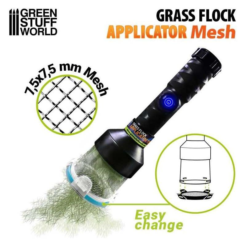 GREEN STUFF WORLD Grass Flock Applicator - Large Mesh