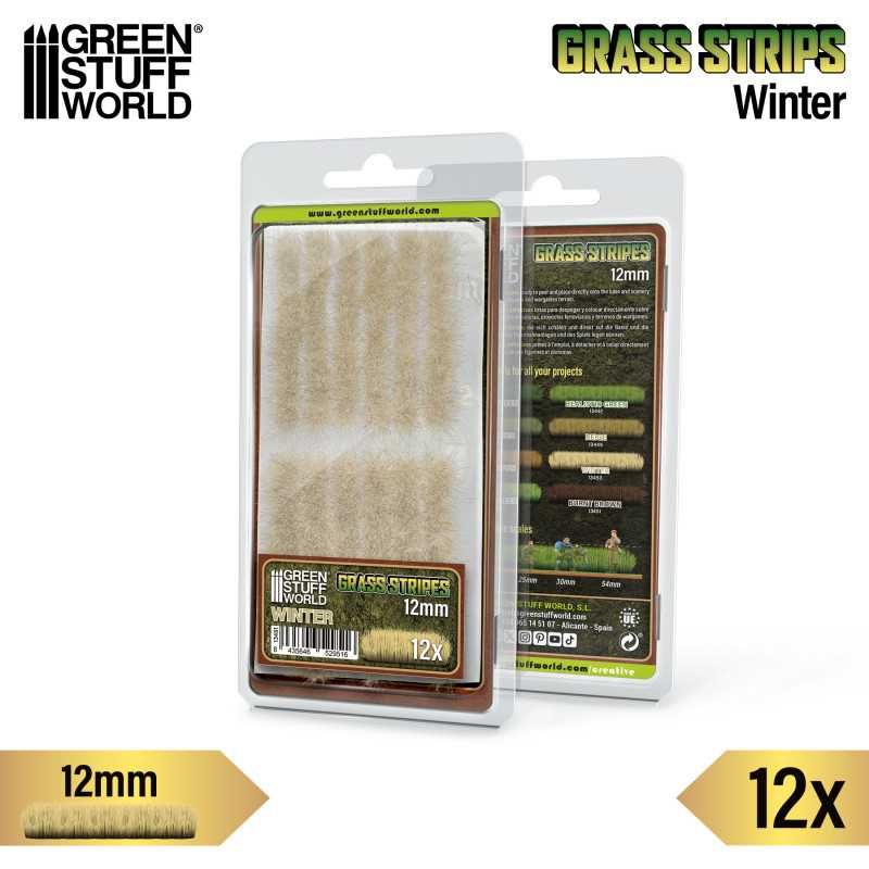 GREEN STUFF WORLD Grass Strips 12 mm - Winter