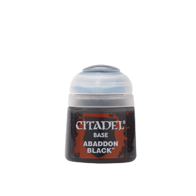 GAMES WORKSHOP Citadel Base: Abaddon Black