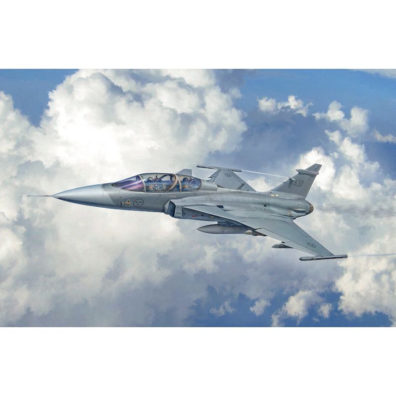 ITALERI JAS-39D Gripen Twin Seater (New Decals Edition)