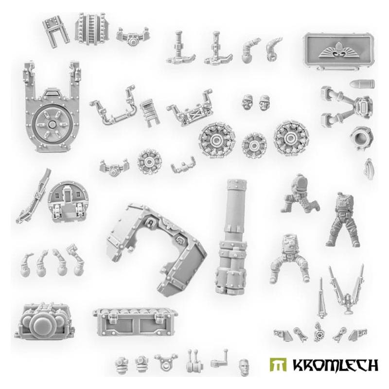 KROMLECH Heavy Artillery - Trench Korps Field Artillery Cannon