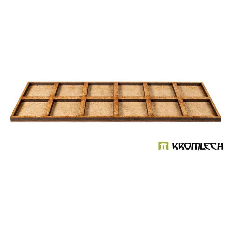 KROMLECH Heavy Infantry 6x2 Square Base Converter Trays (2)
