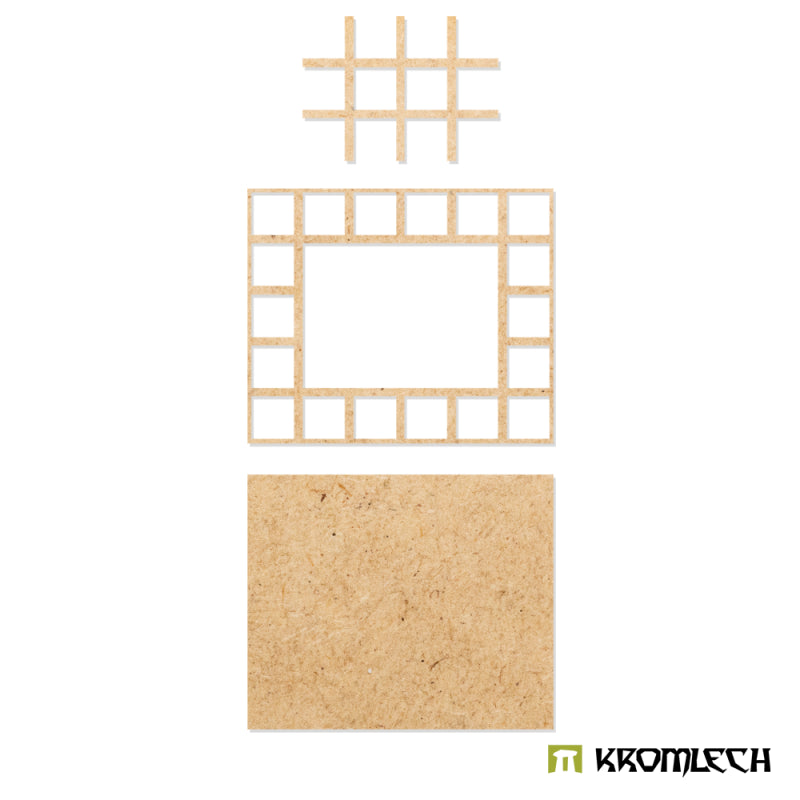 KROMLECH Heavy Infantry 6x5 Square Base Converter Tray