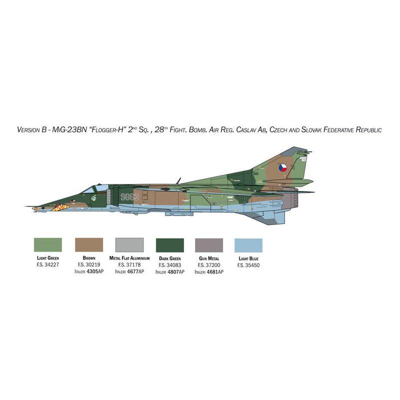 ITALERI 1/48 MiG-27/MiG-23BN "Flogger"