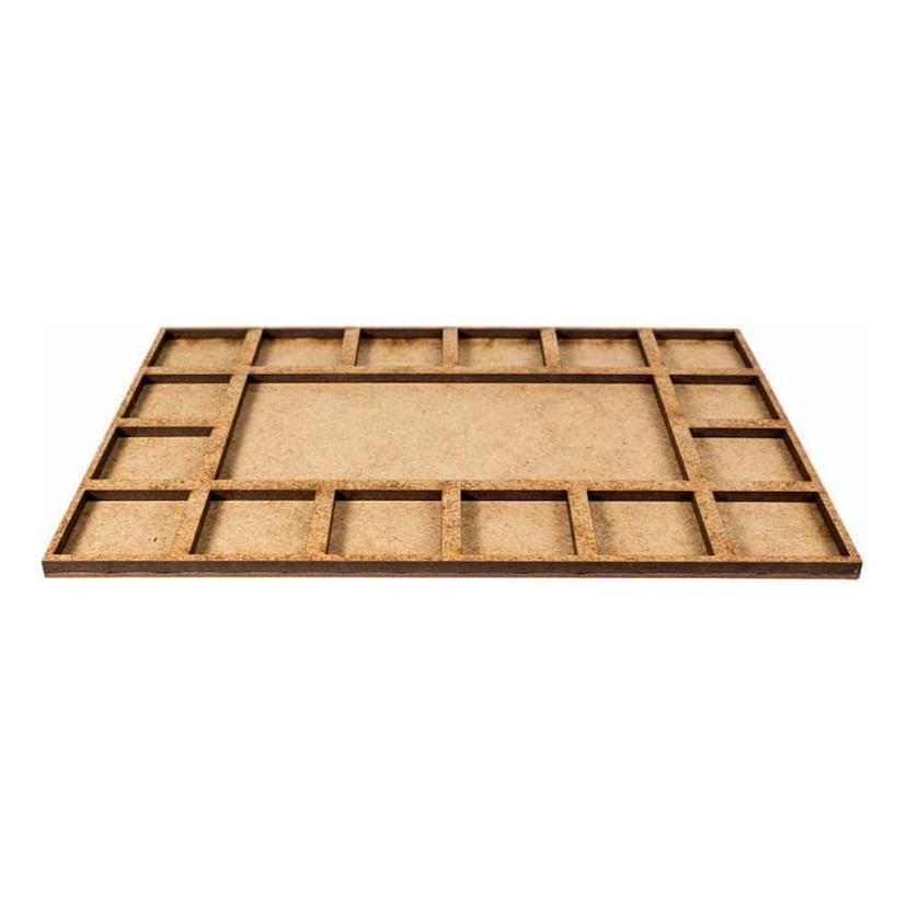 KROMLECH Heavy Infantry 6x4 Square Base Converter Tray (1)