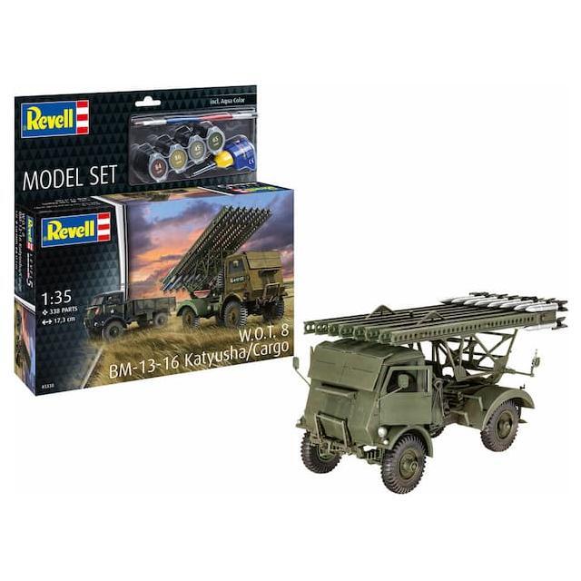 REVELL 1/35 Model Set W.O.T. 8 BM-13-16 Katyusha/Cargo
