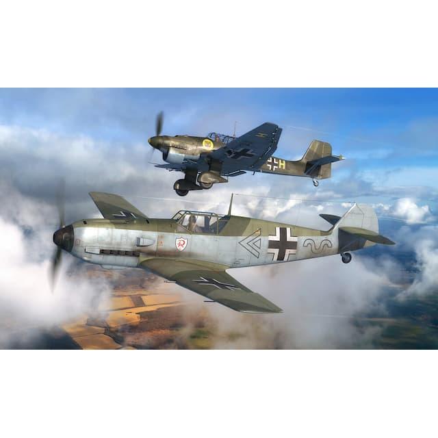 REVELL 1/144 Messerschmitt Bf109E & Junkers Ju87B Stuka