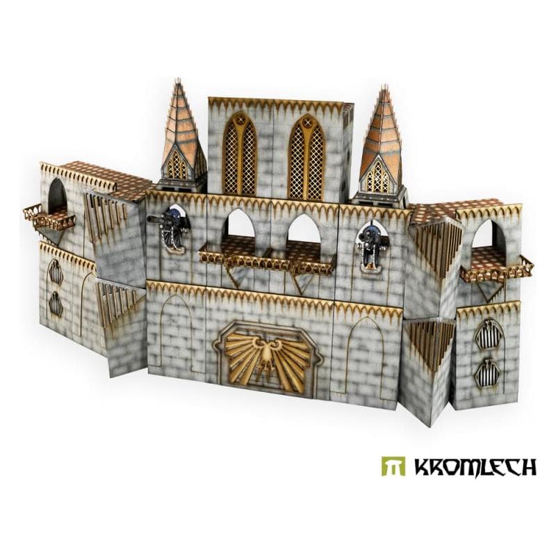 KROMLECH Imperial Fortress Wall Siege Set (21)