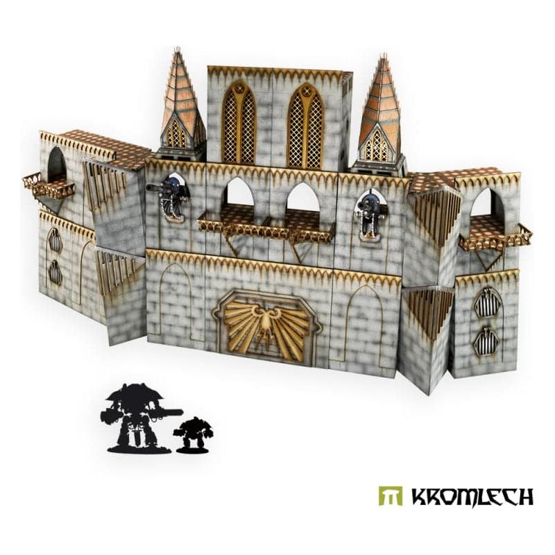 KROMLECH Imperial Fortress Wall Siege Set (21)
