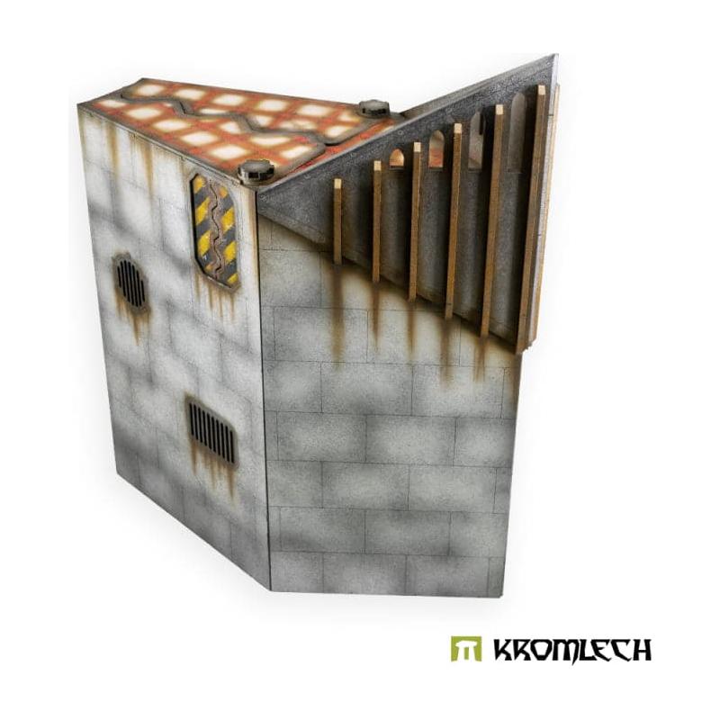 KROMLECH Imperial Fortress Wall - Tower - 30 degrees