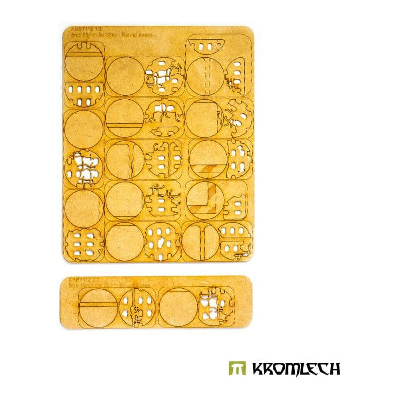 KROMLECH Imperial Guard 32 mm Round Base Toppers