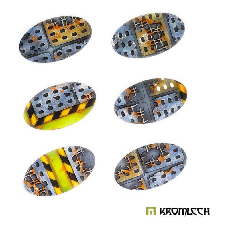 KROMLECH Imperial Guard 75x42 mm Oval Base Toppers