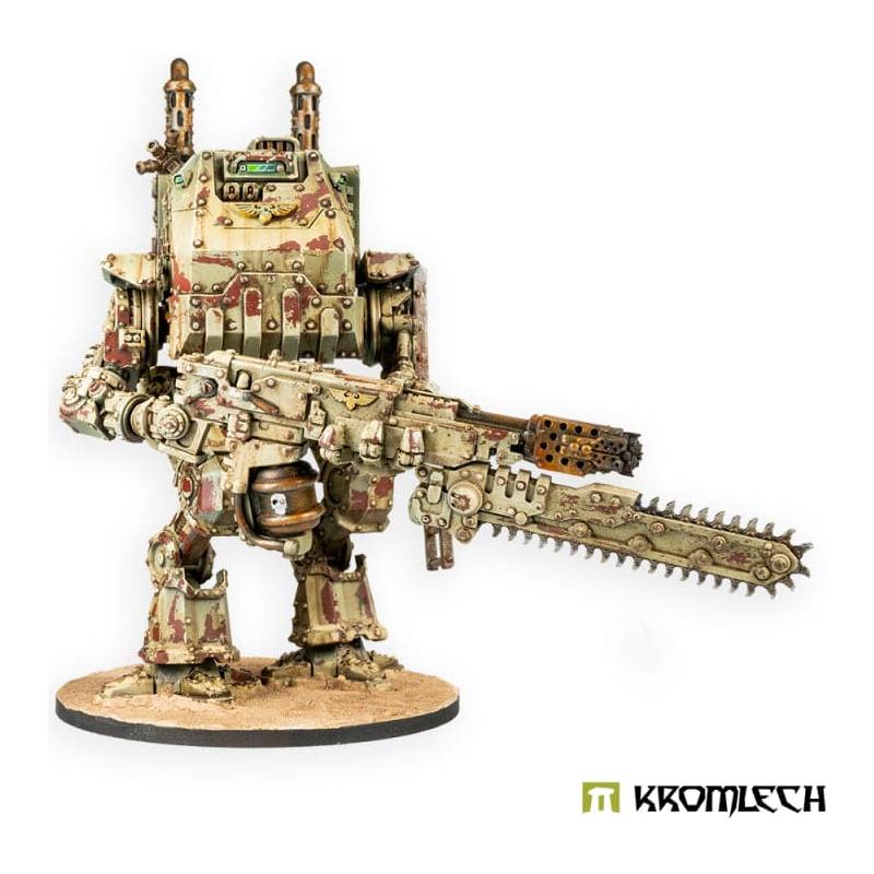 KROMLECH Imperial Guard Caracalla Walker with Heavy Flamethrower