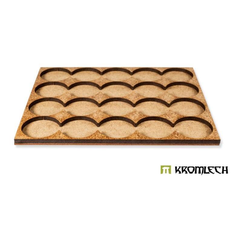 KROMLECH Infantry 5x4 Round Base Adapter Tray (1)