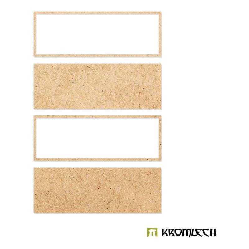 KROMLECH Infantry 6x2 Square Base Movement Trays (2)