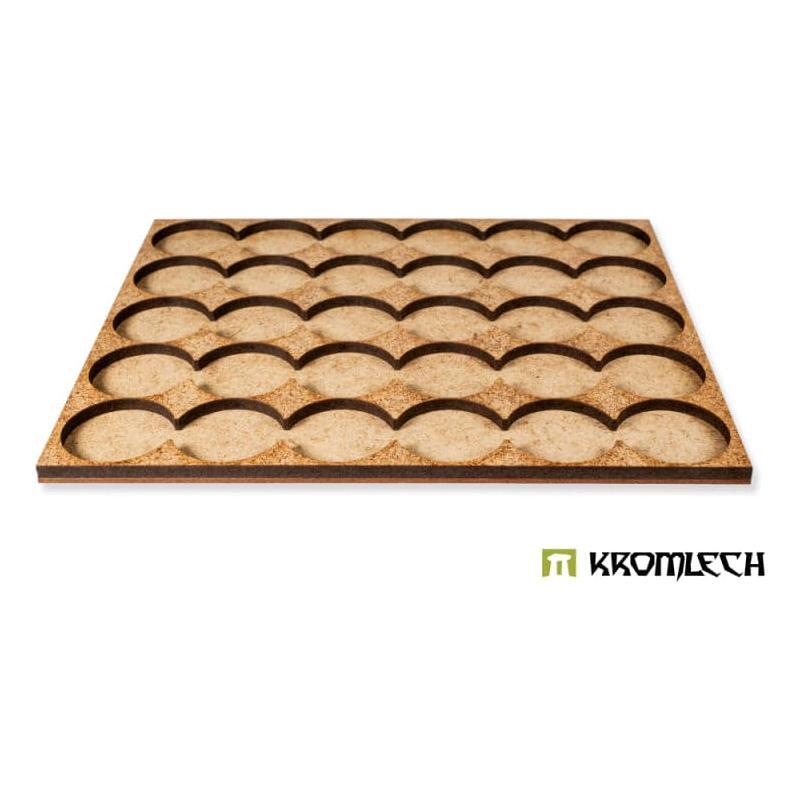 KROMLECH Infantry 6x5 Round Base Adapter Tray (1)