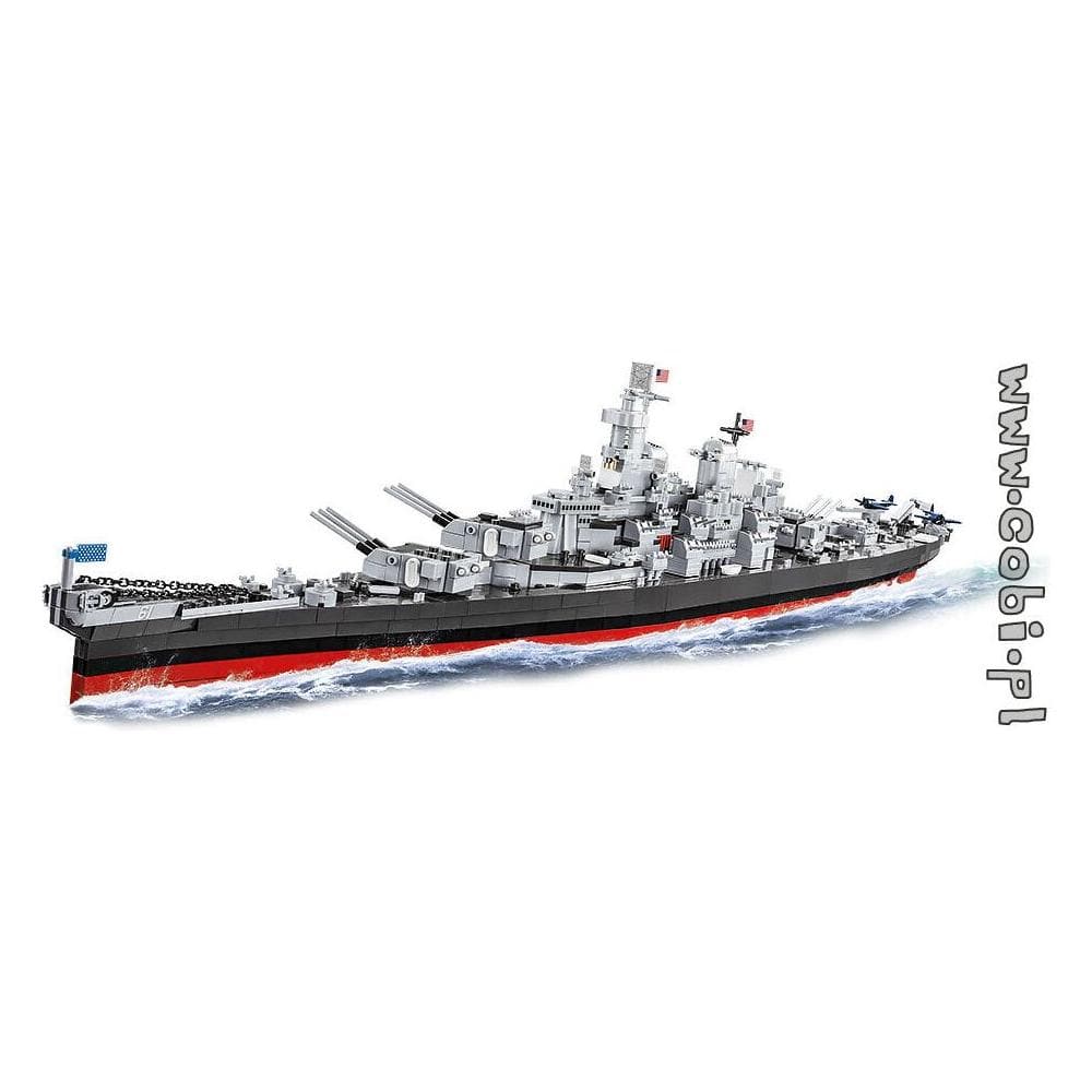 COBI World War II - Iowa-Class Battleship 4 in 1 (2685 Pieces)