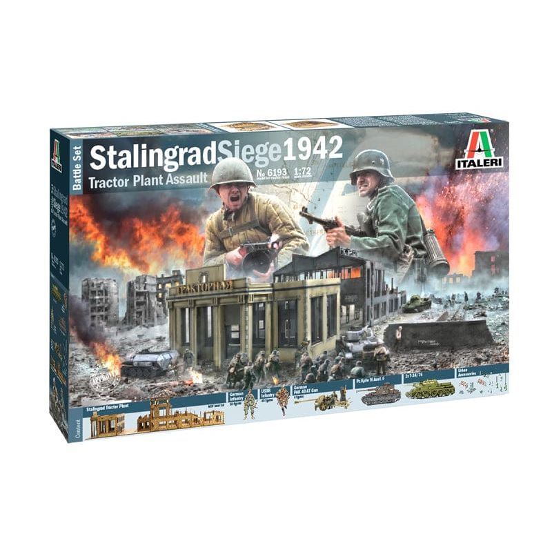 ITALERI 1/72 WWII Stalingrad Siege 1942 "Operation Uranus"