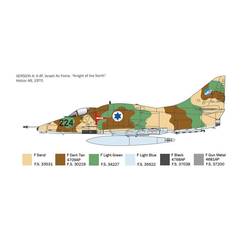 ITALERI 1/48 A-4E/F/G Skyhawk Australian Decals Included