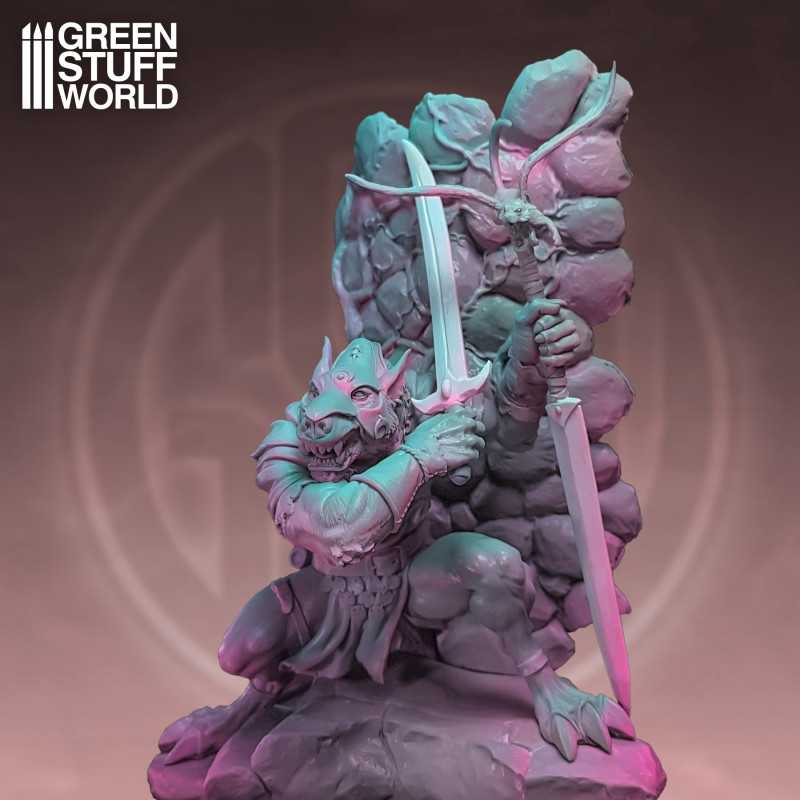GREEN STUFF WORLD Journeyman Miniatures - Saphyr the Lonewolf