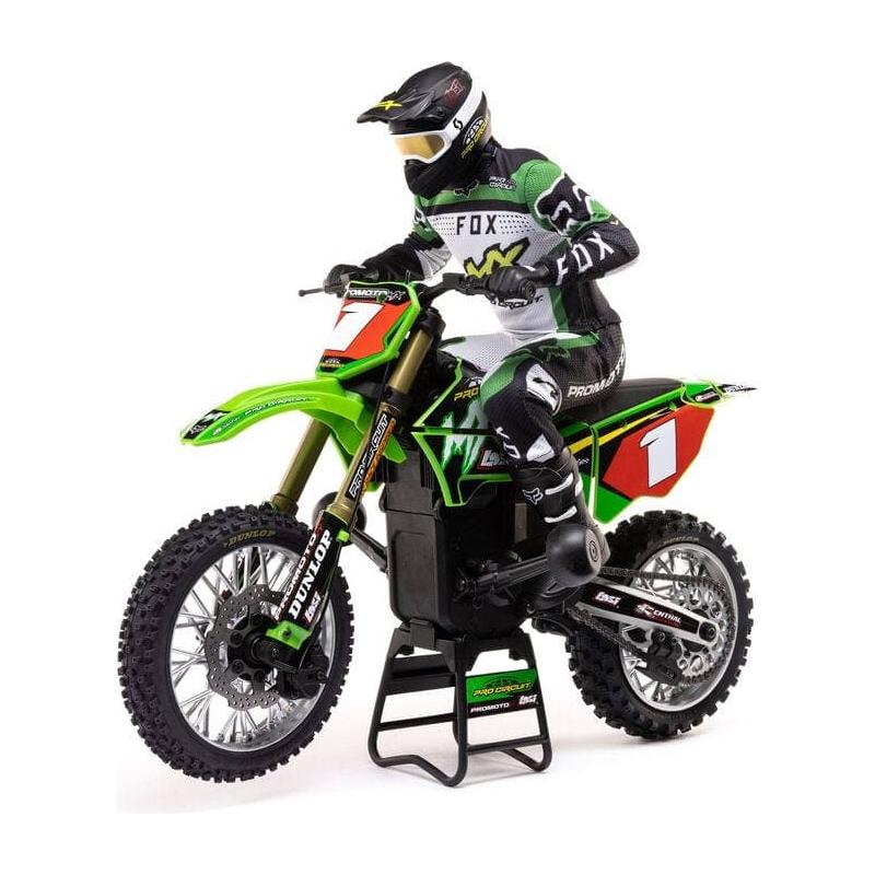LOSI Promoto-MX 1/4 Motorcycle RTR Combo with Battery and Charger, Pro Circuit Scheme, LOS06002