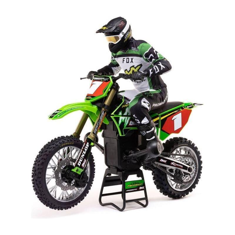 LOSI Promoto-MX 1/4 Motorcycle RTR Combo with Battery and Charger, Pro Circuit Scheme, LOS06002