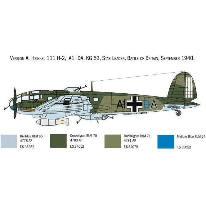 ITALERI 1/72 Heinkel He111H Battle of Britain 80th Anniversary