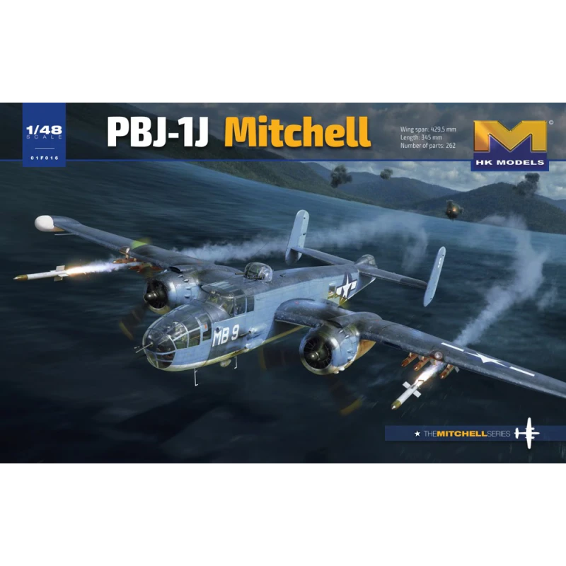 HONG KONG MODELS 1/48 B-25 PBJ-J1 01F016