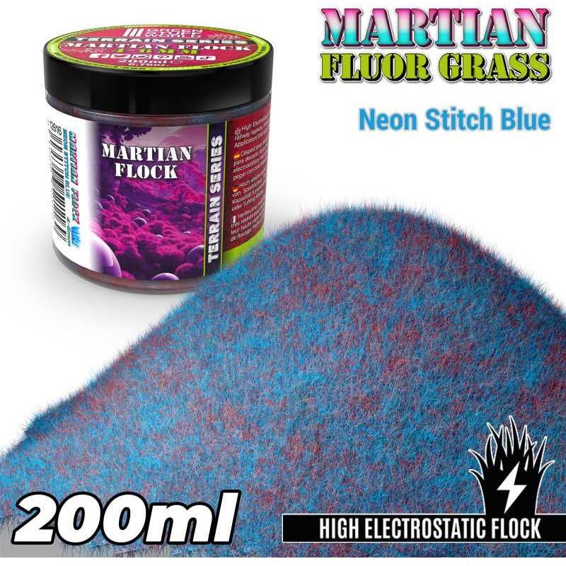 GREEN STUFF WORLD Martian Fluor Grass Neon Stitch Blue 200ml