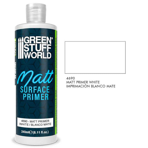 GREEN STUFF WORLD Matt Surface Primer 240ml - White