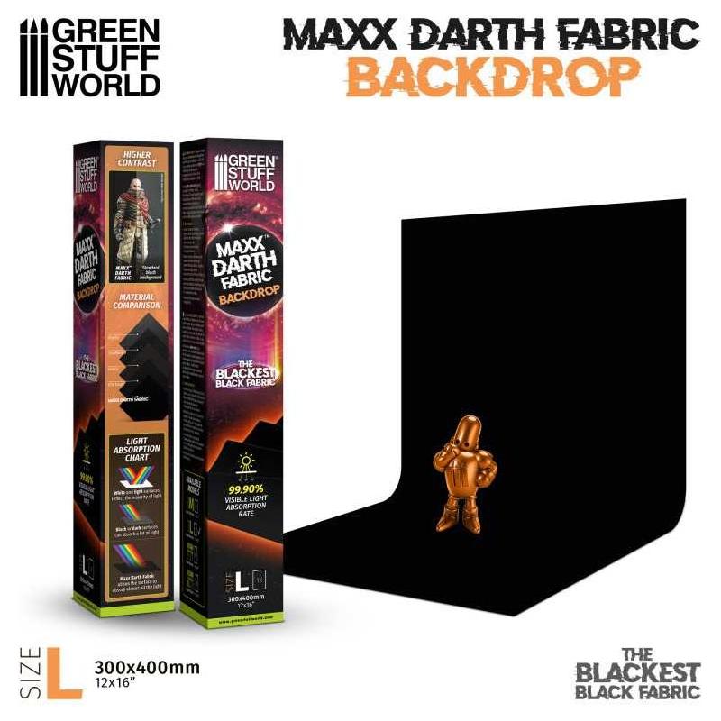 GREEN STUFF WORLD Maxx Darth Black - Photo Background 300 x 400mm