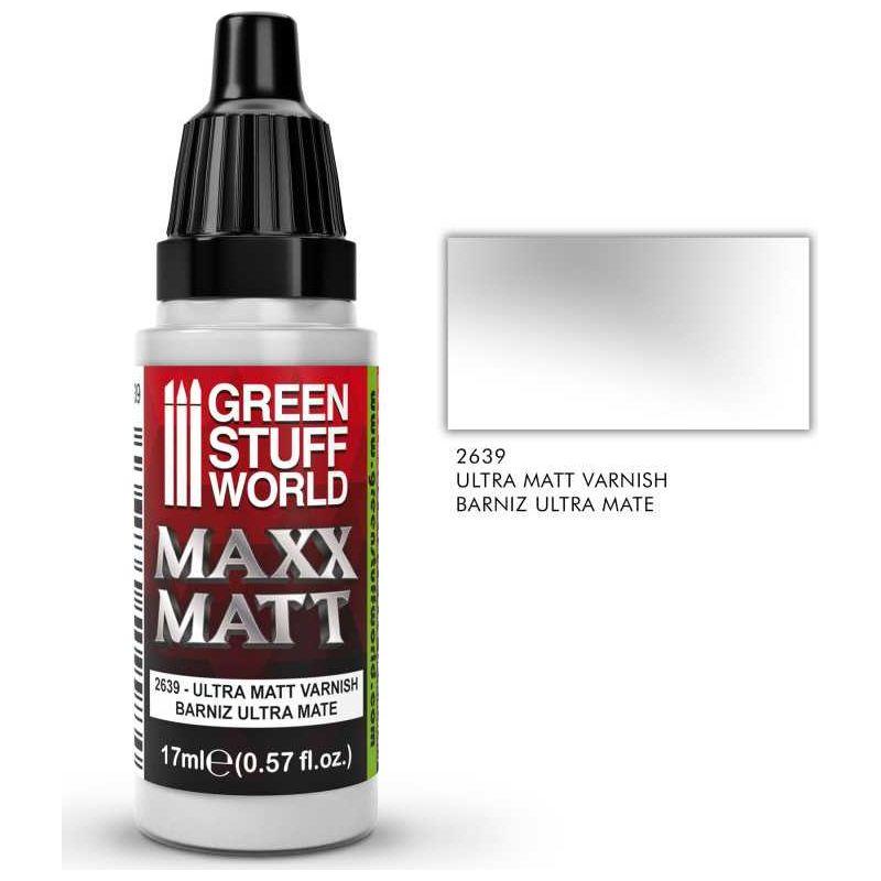 GREEN STUFF WORLD Maxx Matt Varnish - Ultramate 17ml