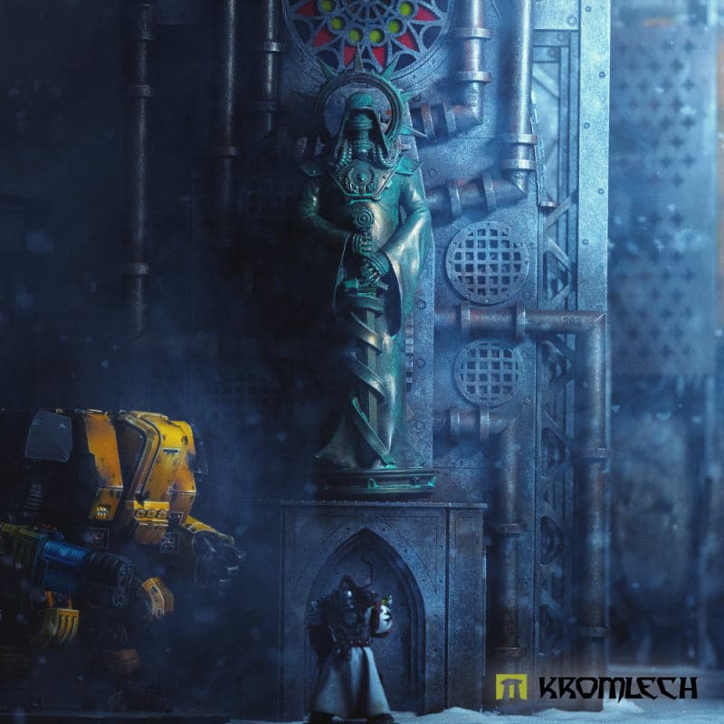 KROMLECH Mechanicum Gothic Warrior Statue