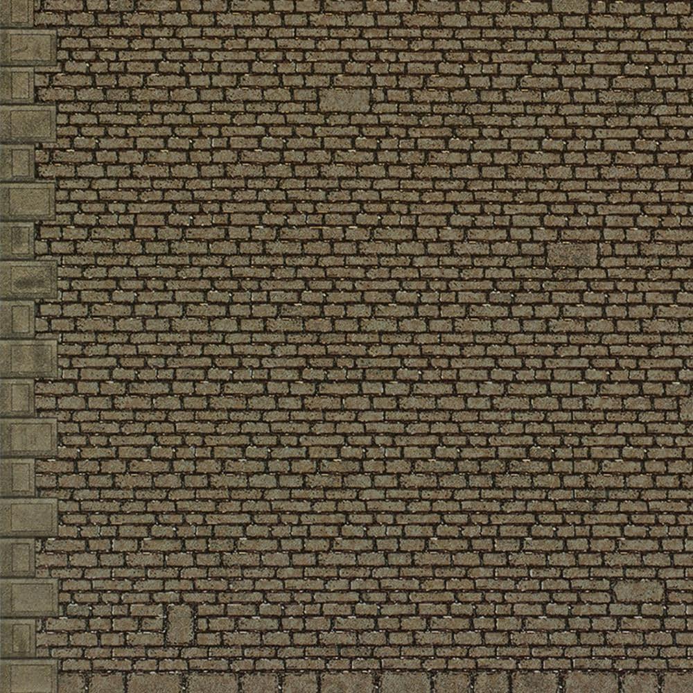 METCALFE OO/HO Semi Cut Stonework (9 Assorted Sheets)