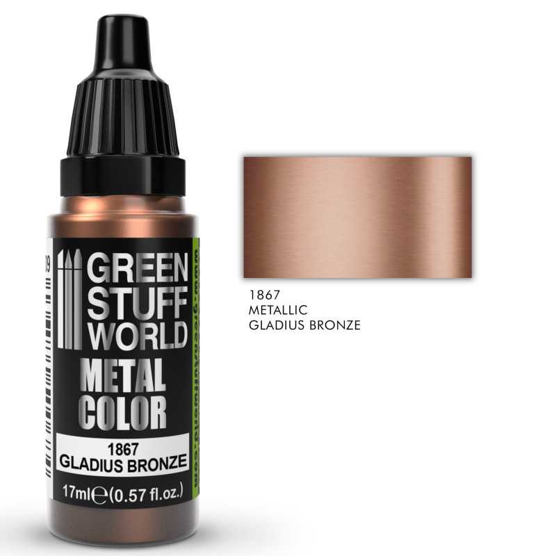 GREEN STUFF WORLD Metallic Paint Gladius Bronze 17ml