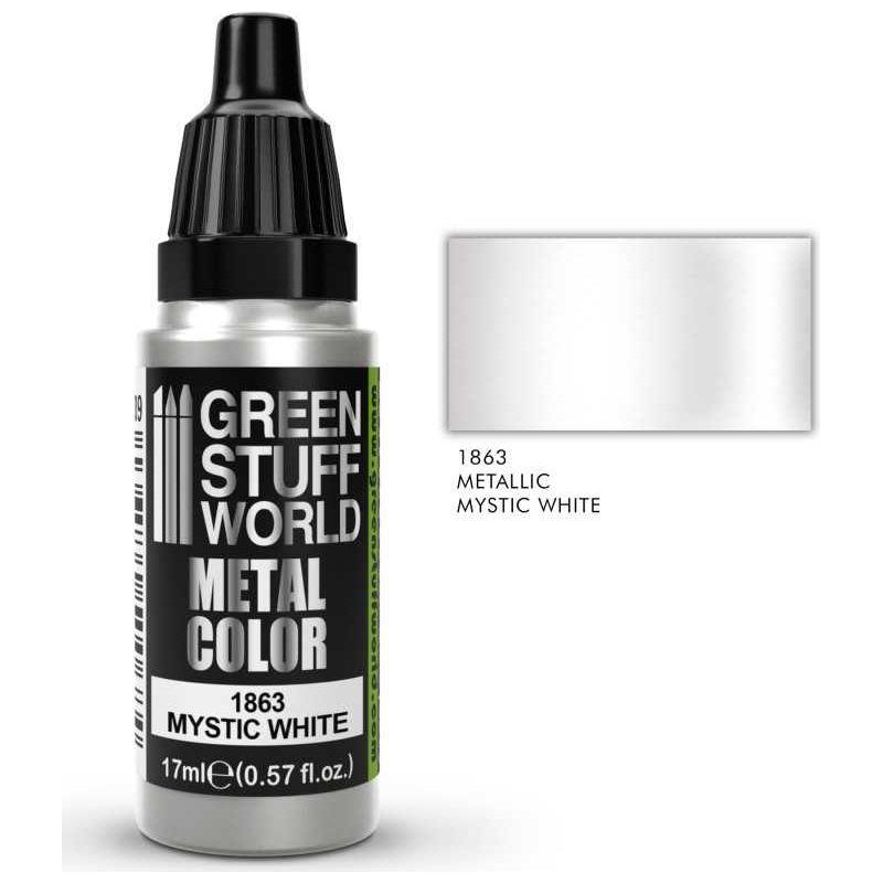 GREEN STUFF WORLD Metallic Paint Mystic White 17ml