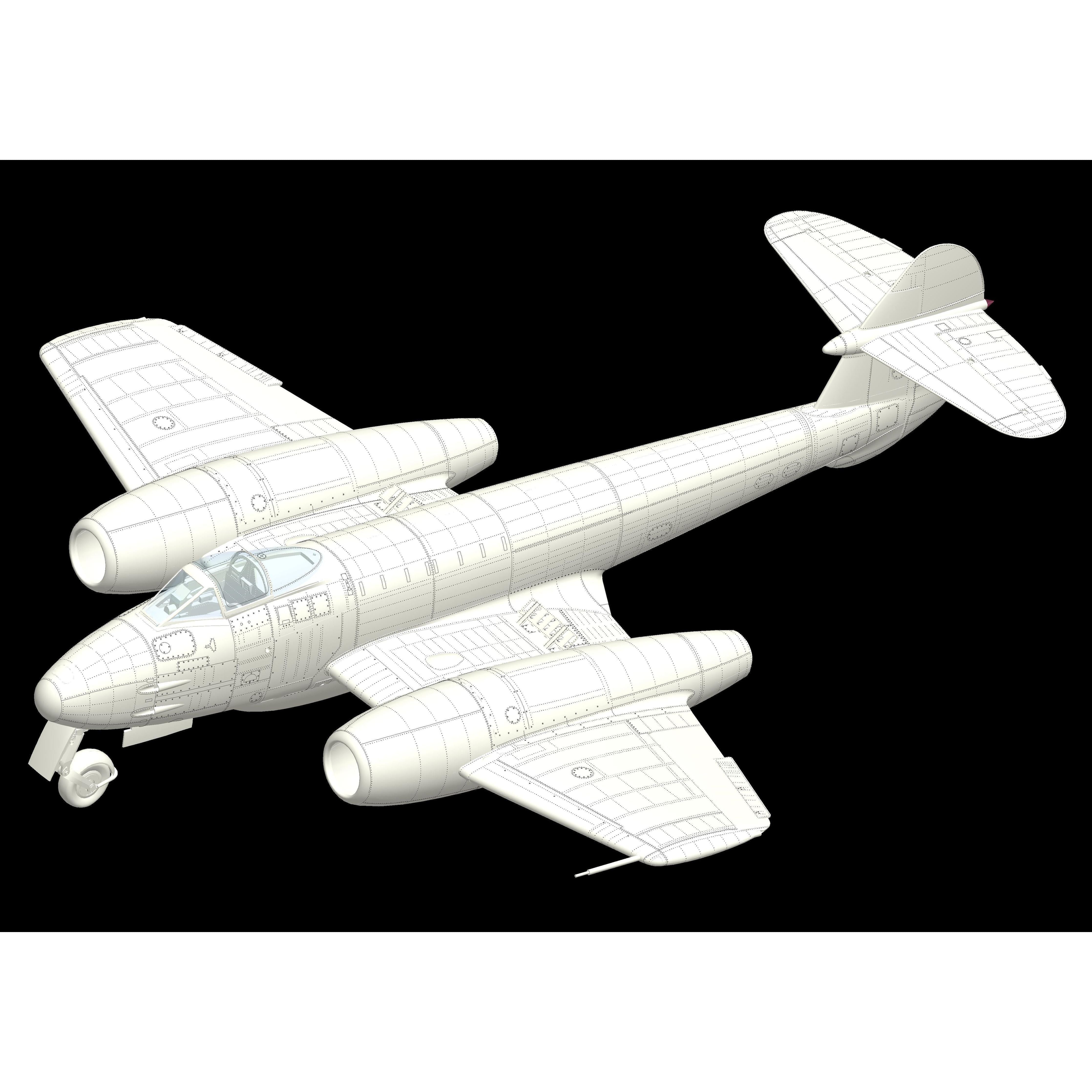 HONG KONG MODELS 1/32 Gloster Meteor F.4