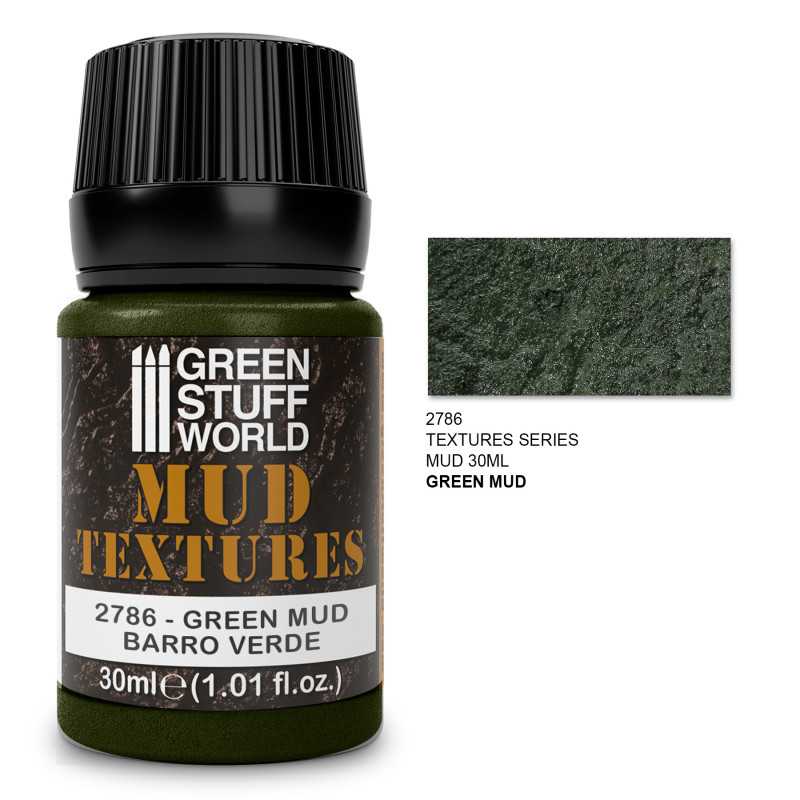 GREEN STUFF WORLD Mud Textures - GREEN MUD 30ml