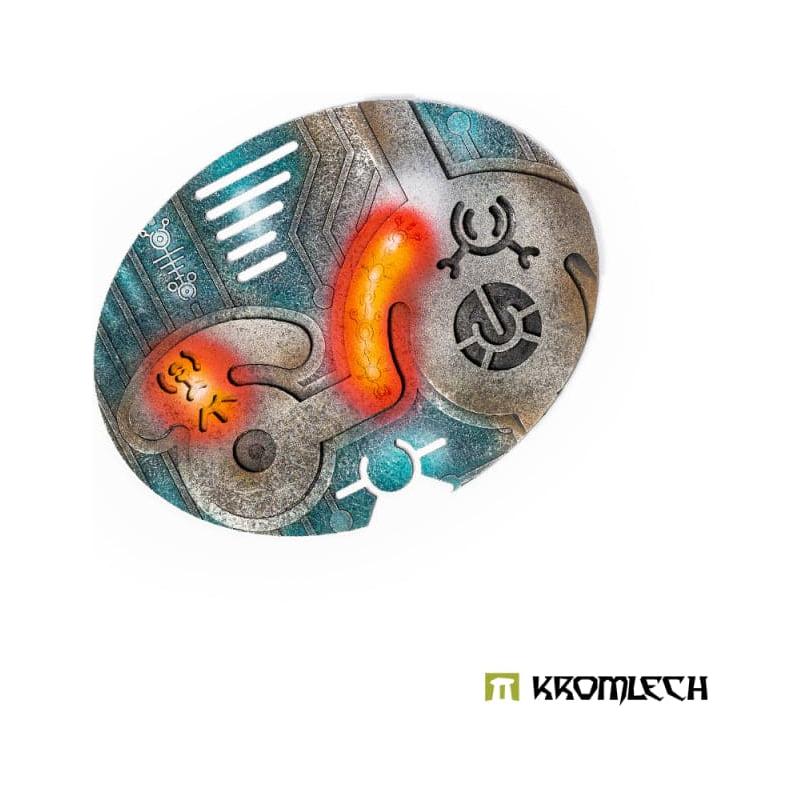 KROMLECH Nekropolis 120x92mm Oval Base Topper