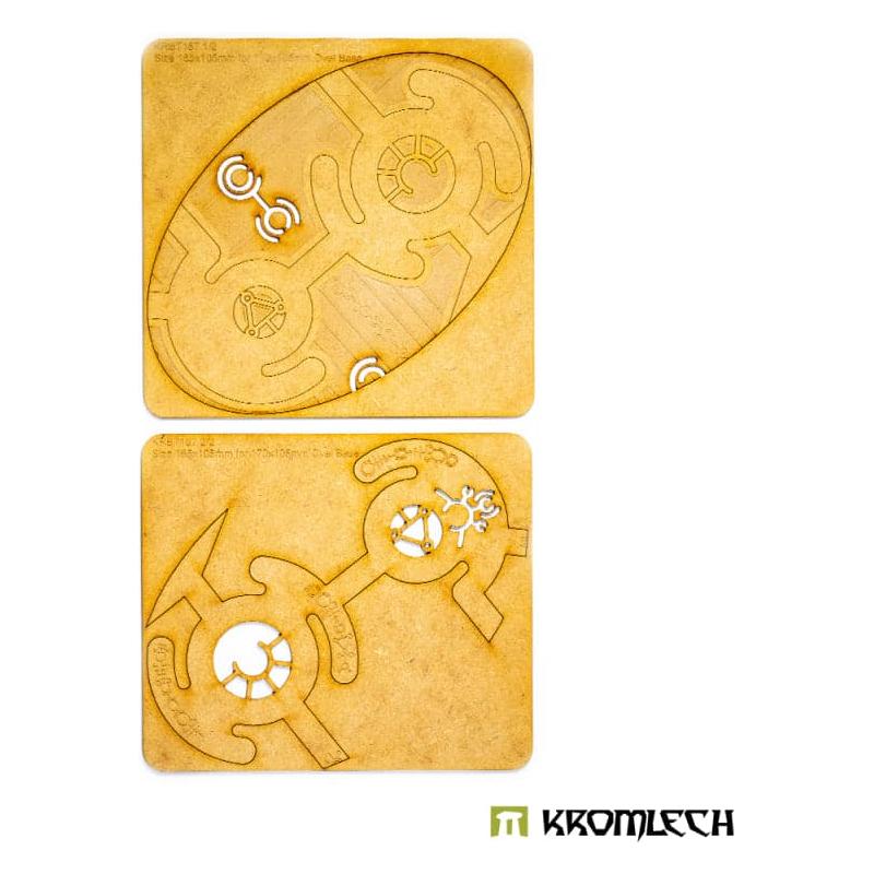 KROMLECH Nekropolis 170x105mm Oval Base Topper