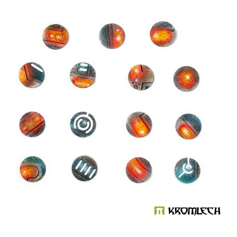 KROMLECH Nekropolis 25mm Round Base Toppers