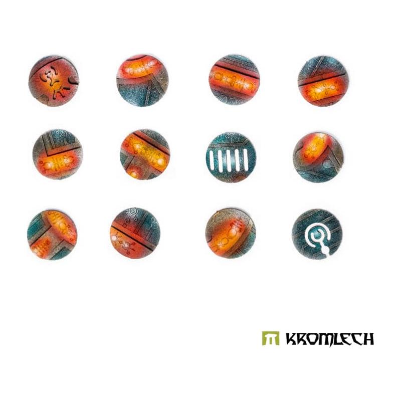 KROMLECH Nekropolis 30mm Round Base Toppers