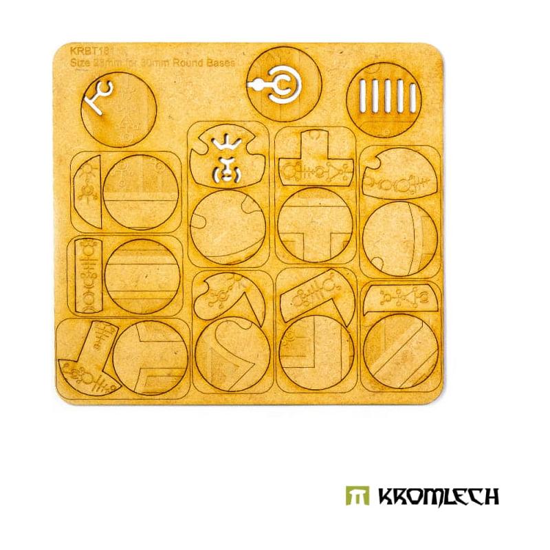 KROMLECH Nekropolis 30mm Round Base Toppers