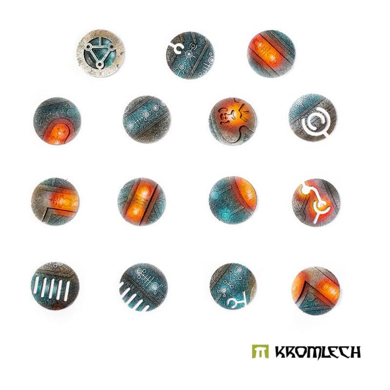 KROMLECH Nekropolis 32mm Round Base Toppers