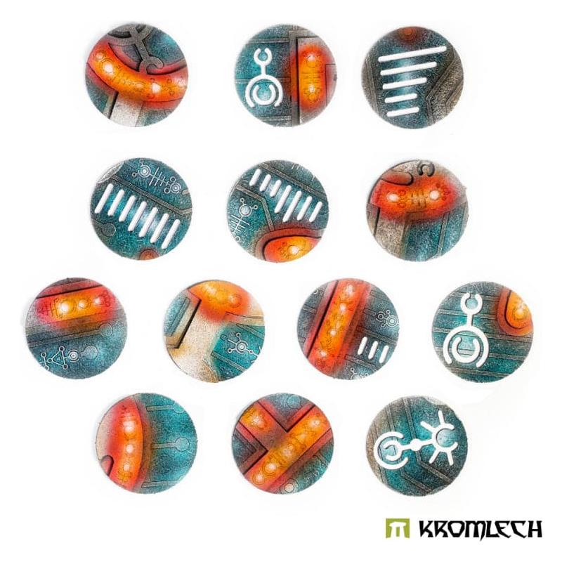 KROMLECH Nekropolis 40mm Round Base Toppers