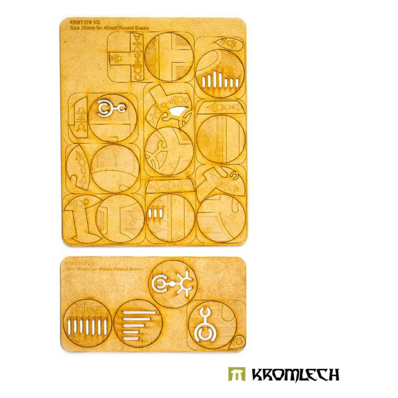 KROMLECH Nekropolis 40mm Round Base Toppers