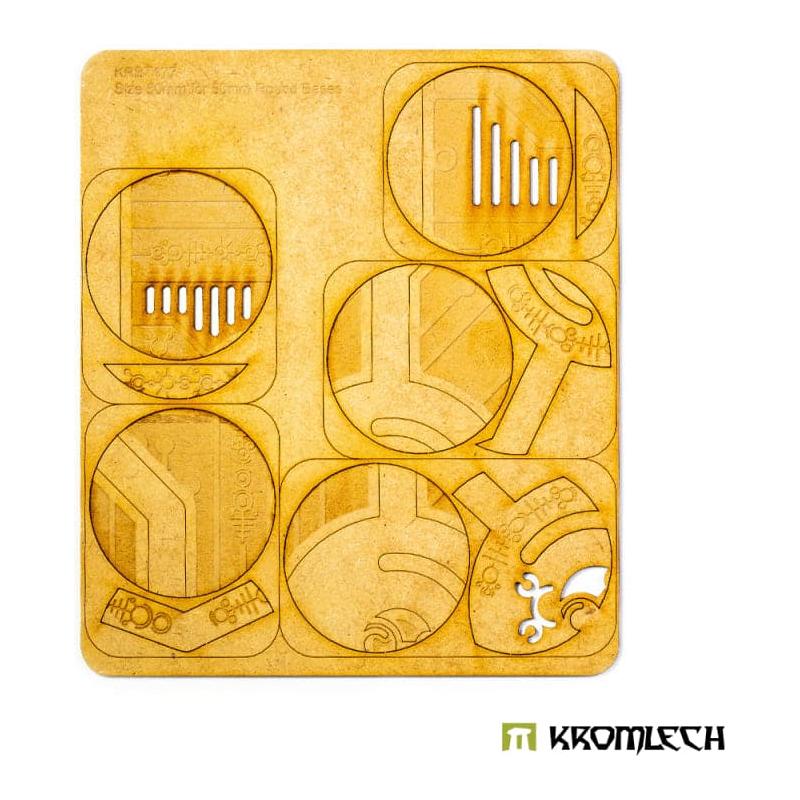 KROMLECH Nekropolis 50mm Round Base Toppers - 50 mm