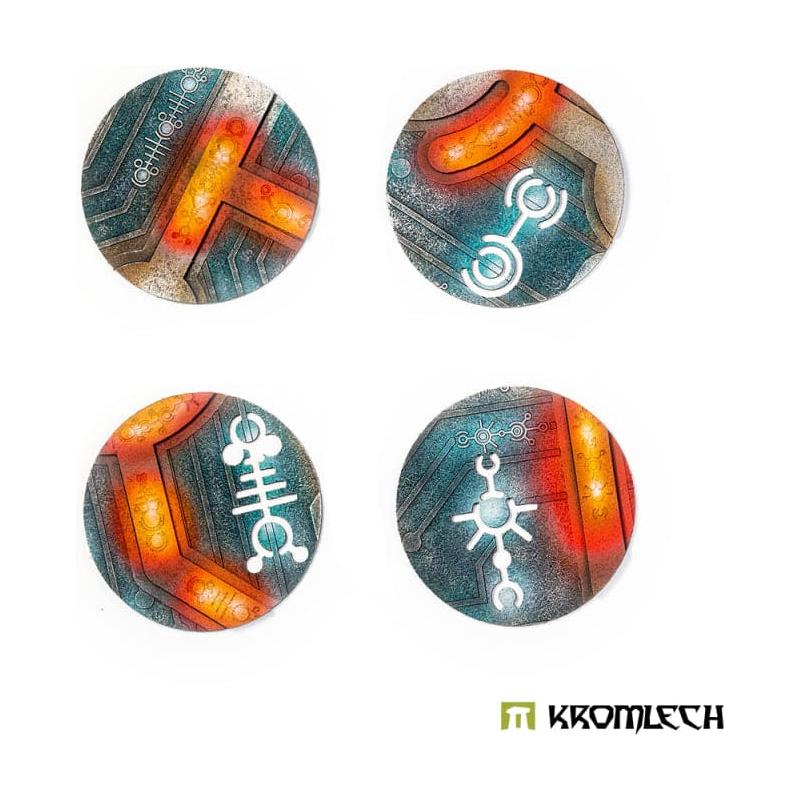 KROMLECH Nekropolis 60mm Round Base Toppers